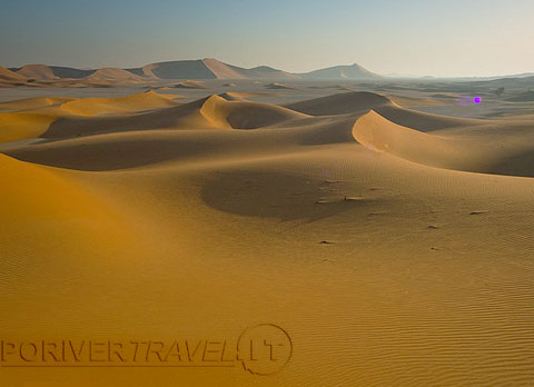 Oman, Dhofar, il deserto Rub al Khali.